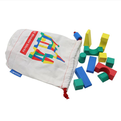 Blocks in Bag Primary Color