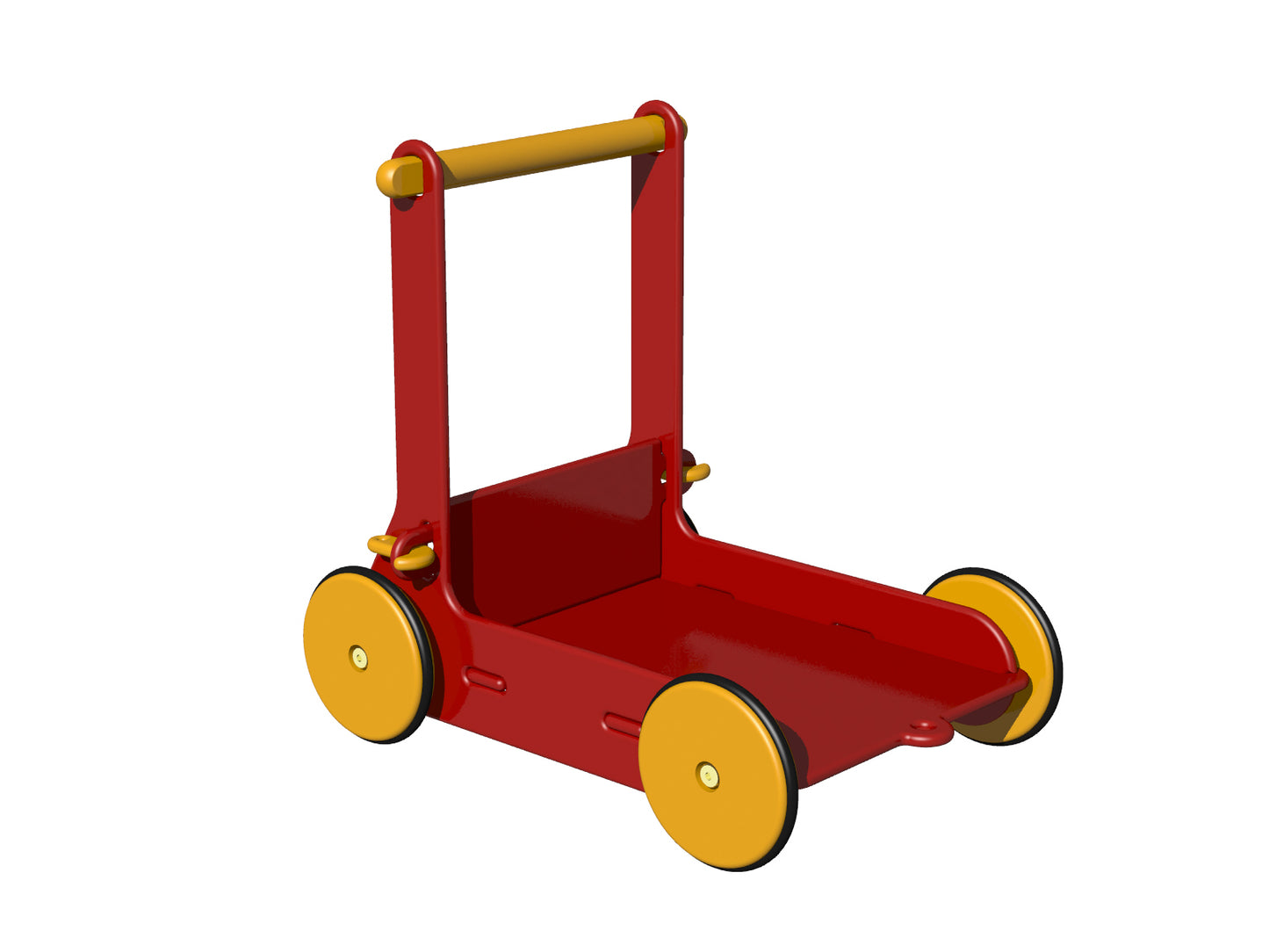 Walking cart tin children Off White