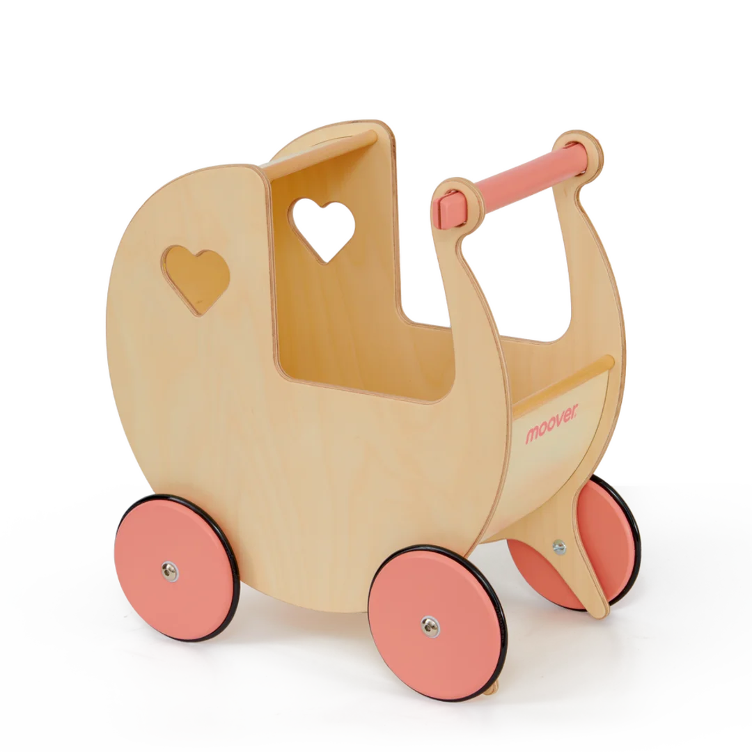 Luxury Doll Pram Natural