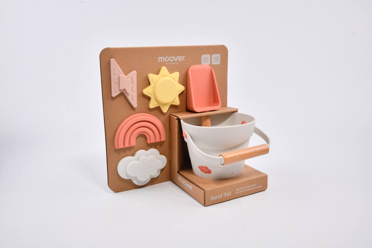 Silicone Sandbox Set Pink